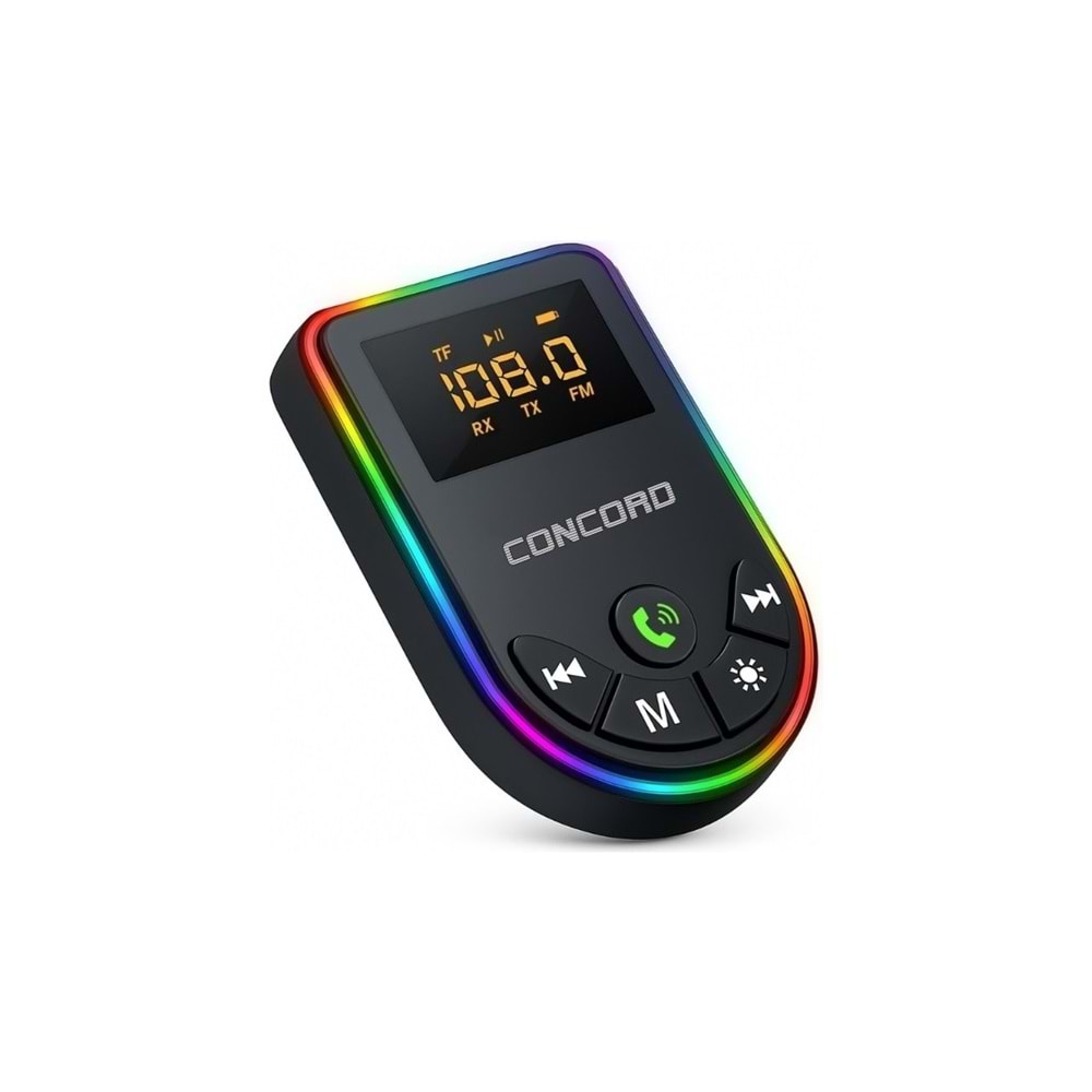 CONCORD C-6010 Bluetooth / TF & Aux - FM Transmitter Mp3 Player