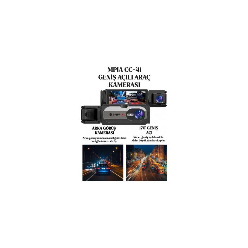 NBTech Mpıa Cc-41 170° Geniş Açılı Araç Kamerası
