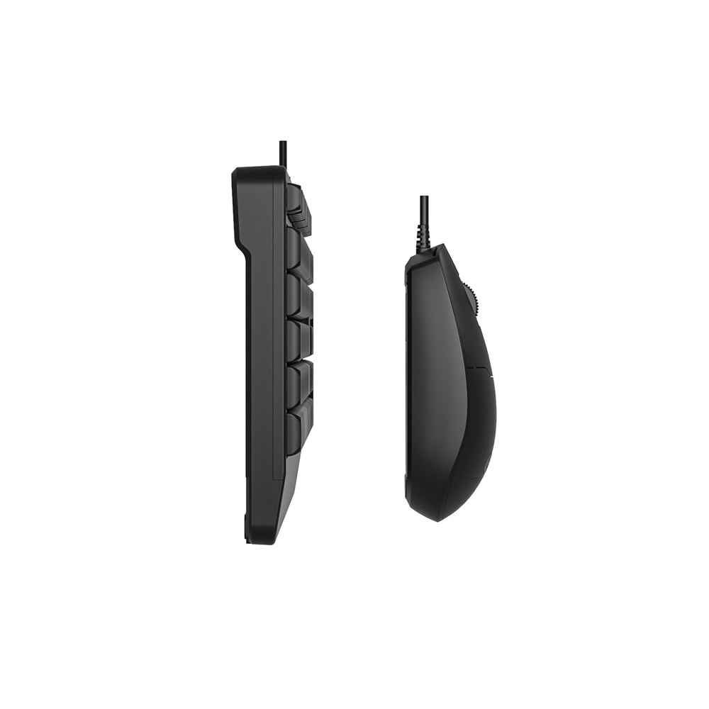Lecoo CM106 USB Kablolu Türkçe Q Klavye Mouse Set Siyah 1200 DPI Optik Mouse