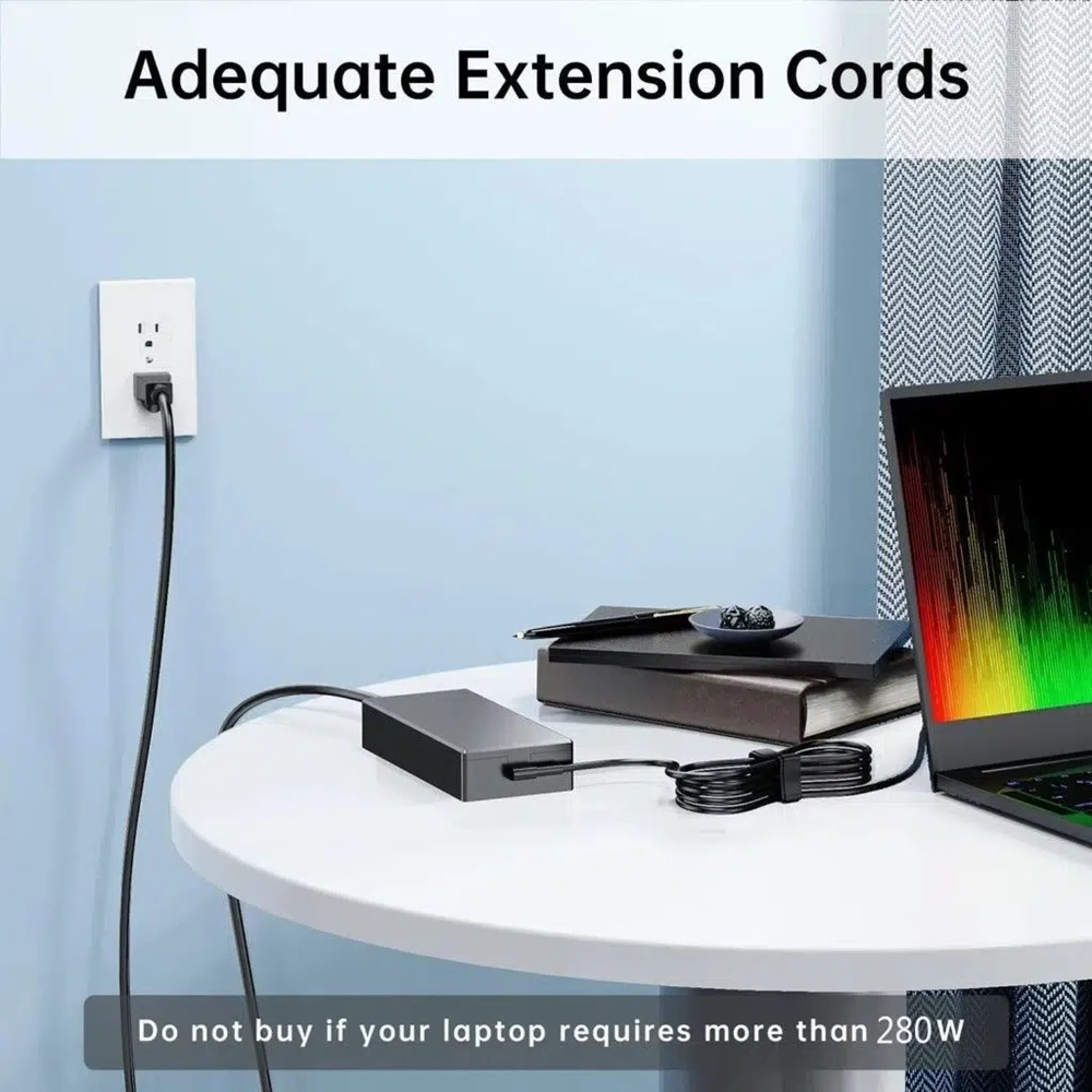 Fast C24 280W 20V 14A Asus Notebook Şarj Aleti (6.0 * 3.7mm iğneli)