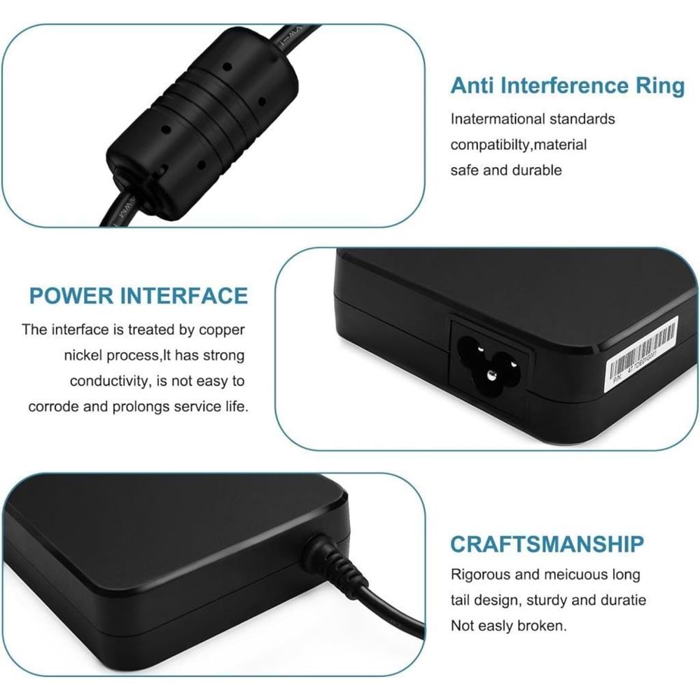 Fast C29 19.5V 6.15A 120W Yeni Nesil HP Şarj Adaptör (HP 4.5*3.0mm/Pin İğneli)