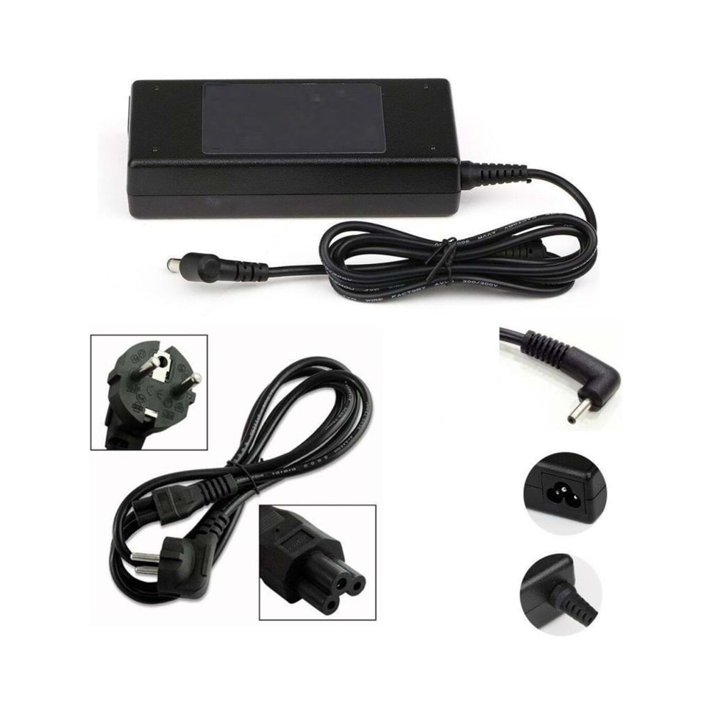 FAST C150 19V 2.1A 40W Asus/Casper Yeni Notebook Şarj Aleti (3.5*1.5mm)