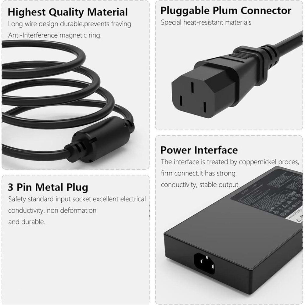 FAST CU39 20V 11.5A 230W Lenovo Notebook Adaptörü (USB Tip)
