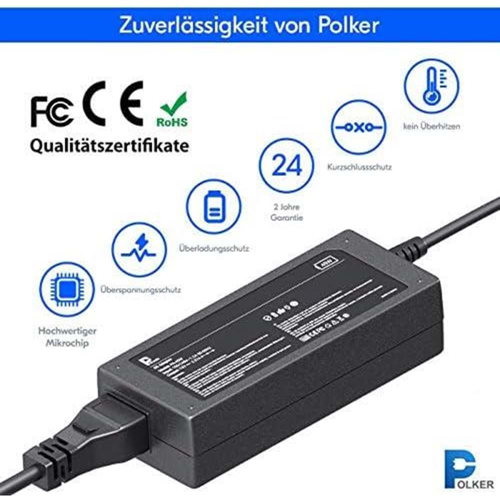 FAST CU17 19V 3.42A 65W Yeni Nesil ASUS notebook Şarj Adaptörü (4.0*1.35mm)