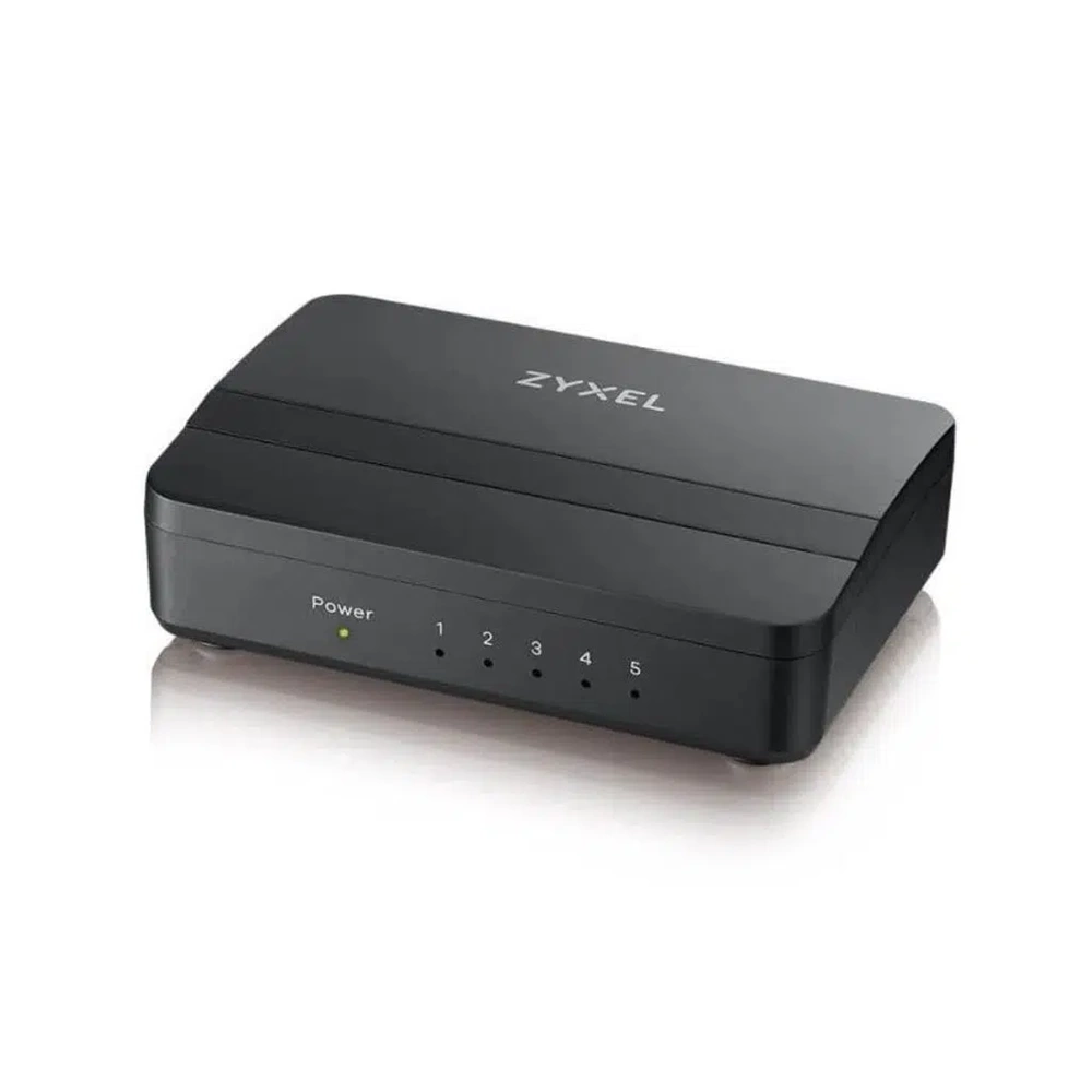 Zyxel GS105S v2 5-Port 10/100/1000Mbps Tak-Kullan Port-Önceliklendirme Destekli Gigabit Switch