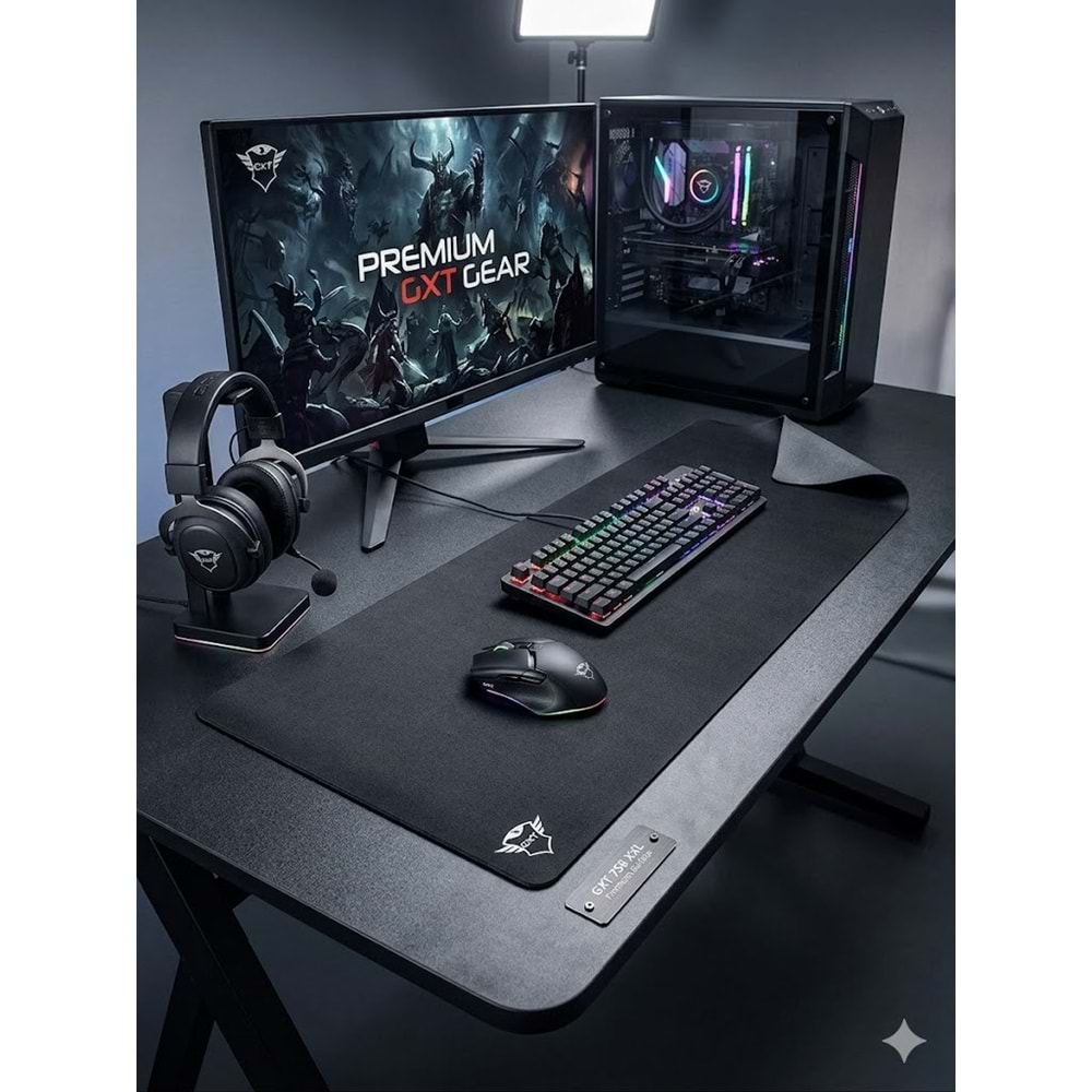 Trust GXT 758 Premium XXL Gaming Mouse Pad – Büyük Boy Oyuncu Mouse Pad