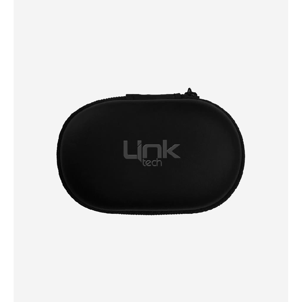 LinkTech H675 Siyah Premium Metal Süper Bas Silikonlu Kulak İçi 3.5mm AUX Kablolu Kulaklık