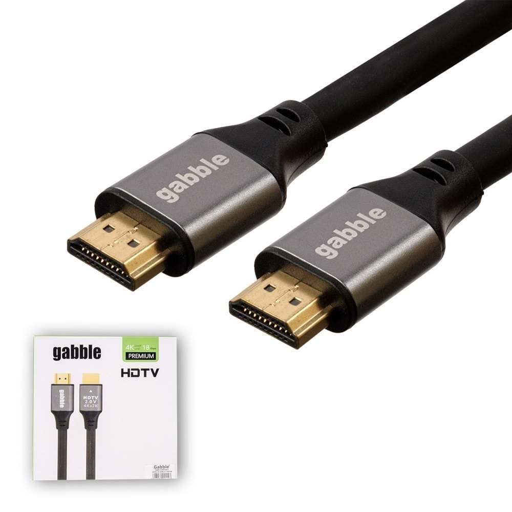 NBTecH NB-HDTV410 GABBLE Hdmi Kablo 2.0V 2K 4K ULTRA HD, 4K 10MT PVC HDMİ KABLO