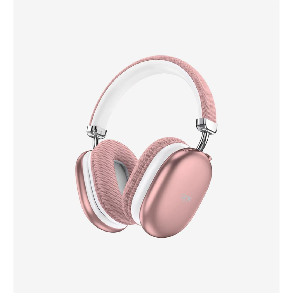 Linktech HP5 Pembe BT V5.3 Hi-Fi 800mAh Kulak Üstü Bluetooth Kulaklık