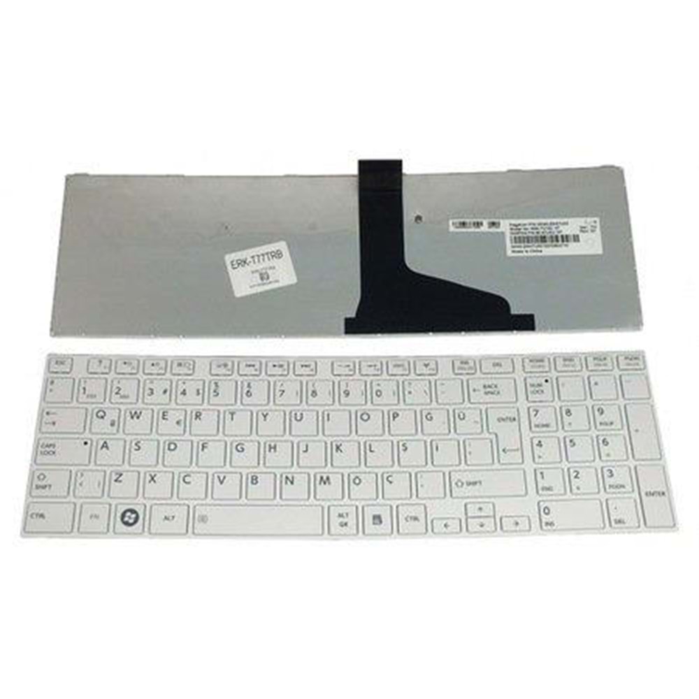 RETRO NBKL121WXT Toshiba Satellite C850, L850 Notebook Klavyesi -Beyaz - TR - WF