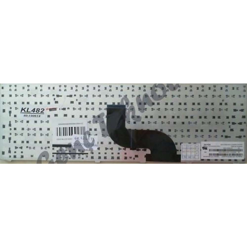 RETRO NBKL482 PackardBell MP-09G33U4-920 Klavye TR Siyah