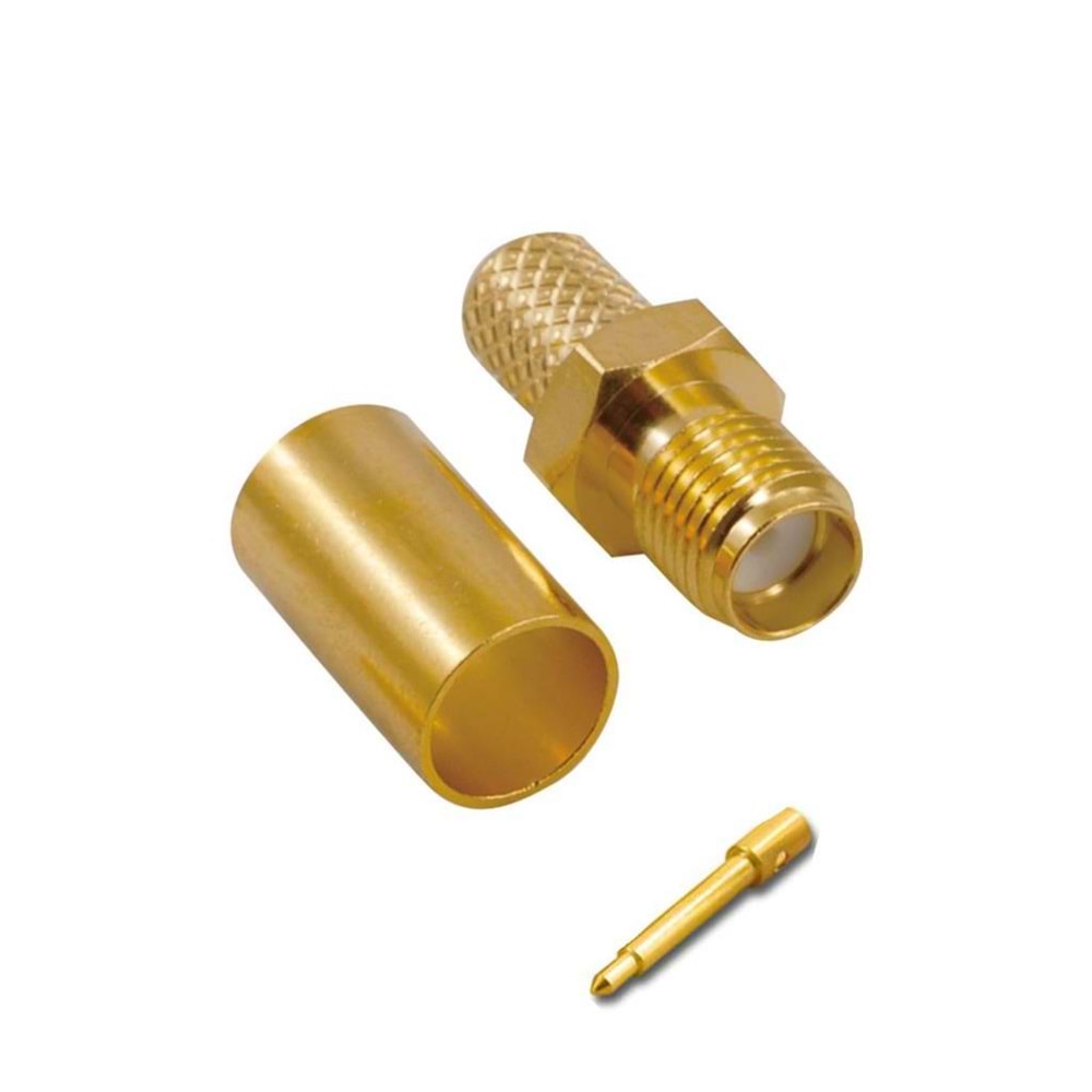 NBTech NB-LMR240 UPTECH SMA Dişi Sıkmalı Konnektör, SMA Konnektör