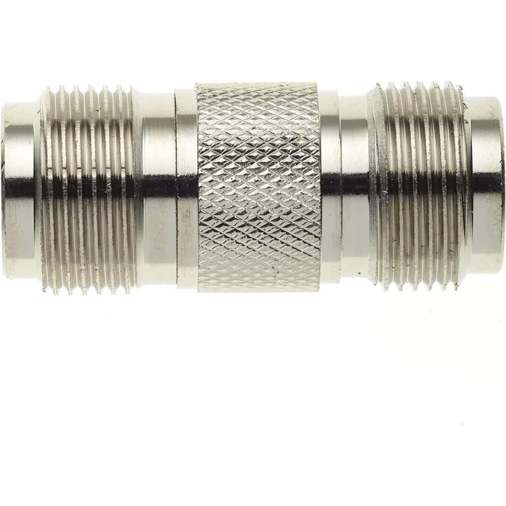 NBTech NB-N113 Uptech n113 N Dişi Dişi Ara Konnektör, Radyo ve Kablosuz WiFi 75ohm için N Dişi Soket Konnektörü | N Dişi - N Dişi Adaptör Bağlayıcı Birleştirici ve Koaksiyel Konnektör