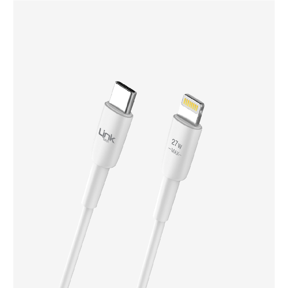 LinkTech K603 Safe Fast 1m 20W Type-C Lightning PD Şarj Kablosu
