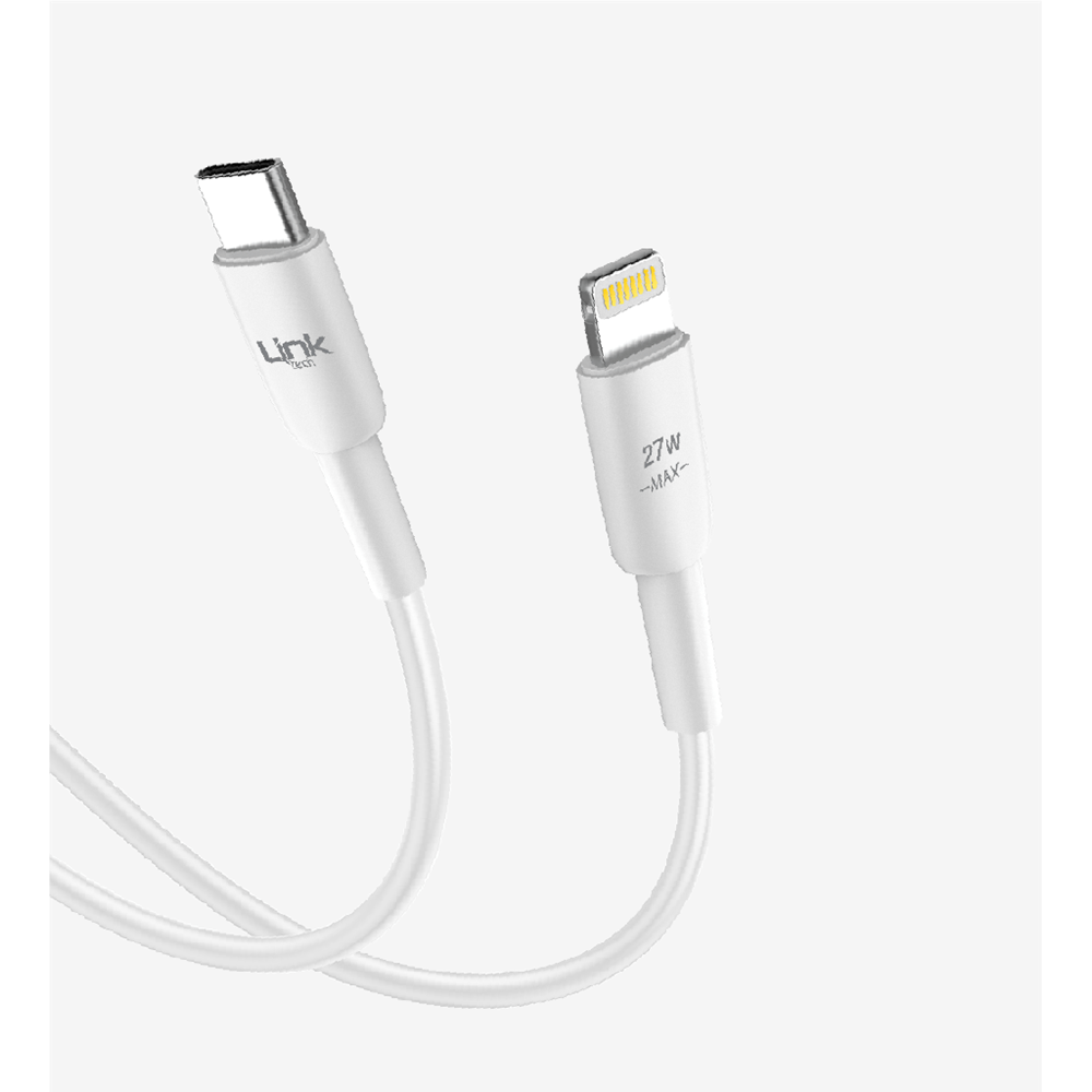 LinkTech K603 Safe Fast 1m 20W Type-C Lightning PD Şarj Kablosu