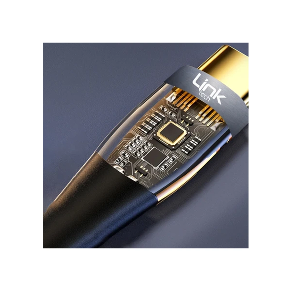 LinkTech K671 USB to Type-C 20W 3A 1.3m Örgü Şarj Kablosu