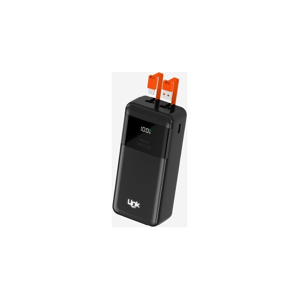 Linktech LC33 Strong 30000 mAh 22.5W Dijital Göstergeli Powerbank
