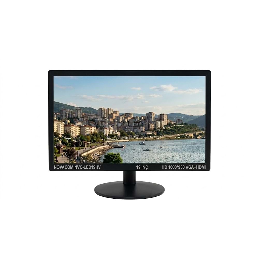 NOVACOM NVC-LED19HV 19 İNÇ HD 1600*900 VGA+HDMI PC LED Monitör