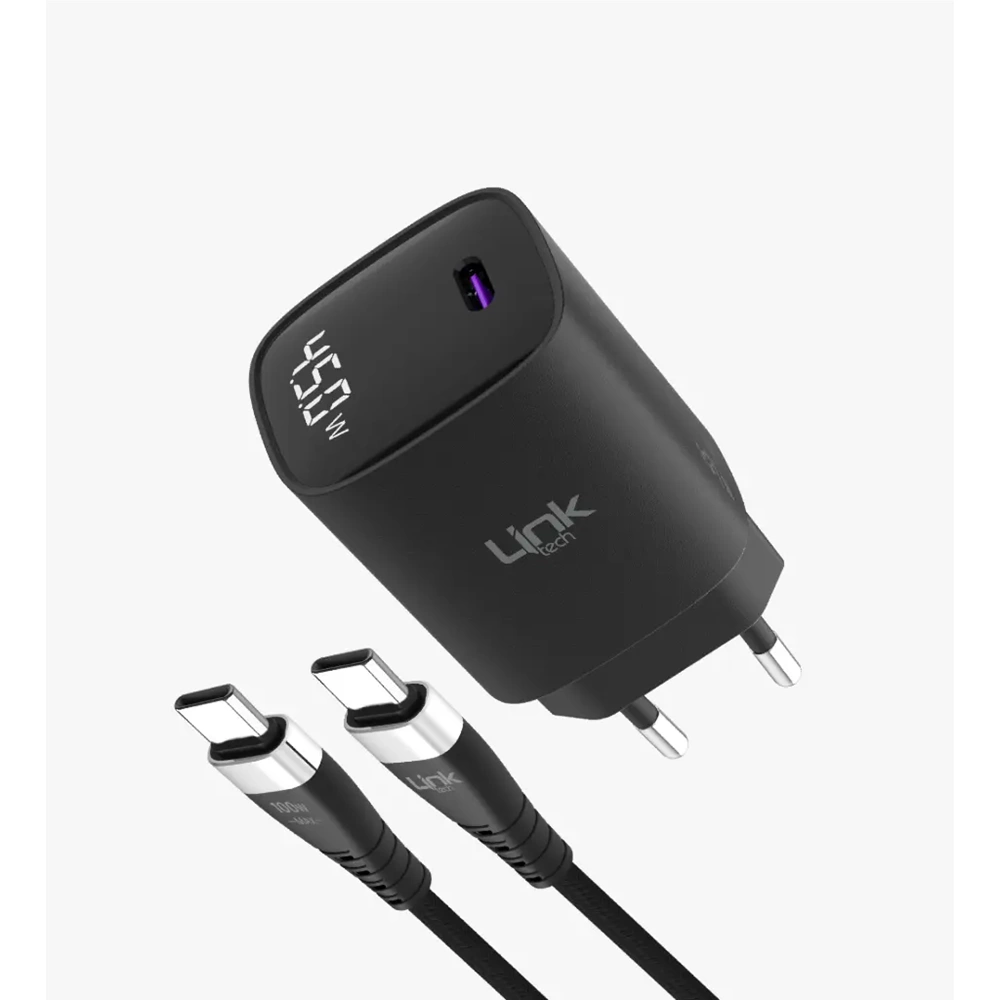 Linktech LNG-G857 45W USB-C Süper Şarj Adaptörü