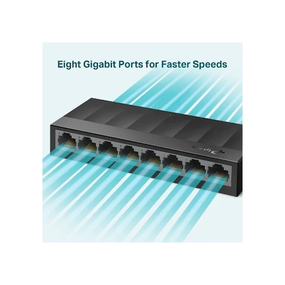 TP-Link LS1008G 8 Port Gigabit Ethernet Switch