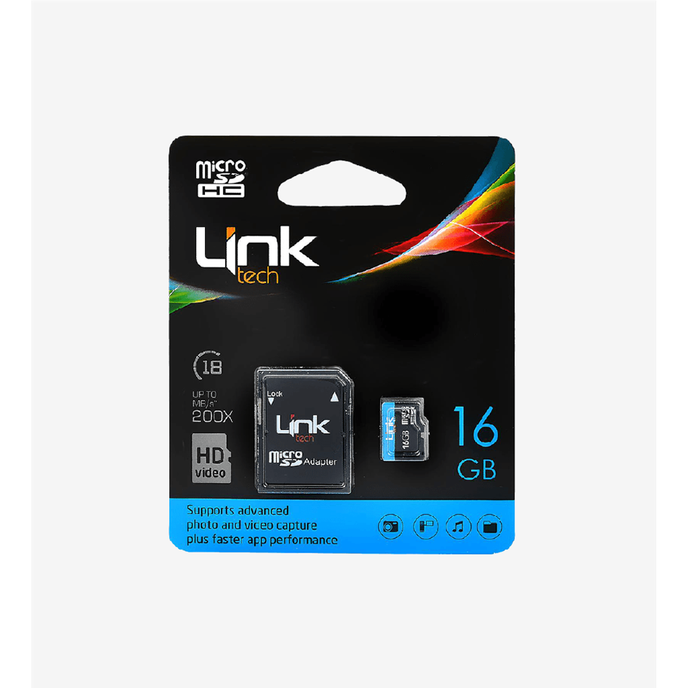 Linktech M104 Clas10 16GB Micro SD 30MB/S Hafıza Kartı