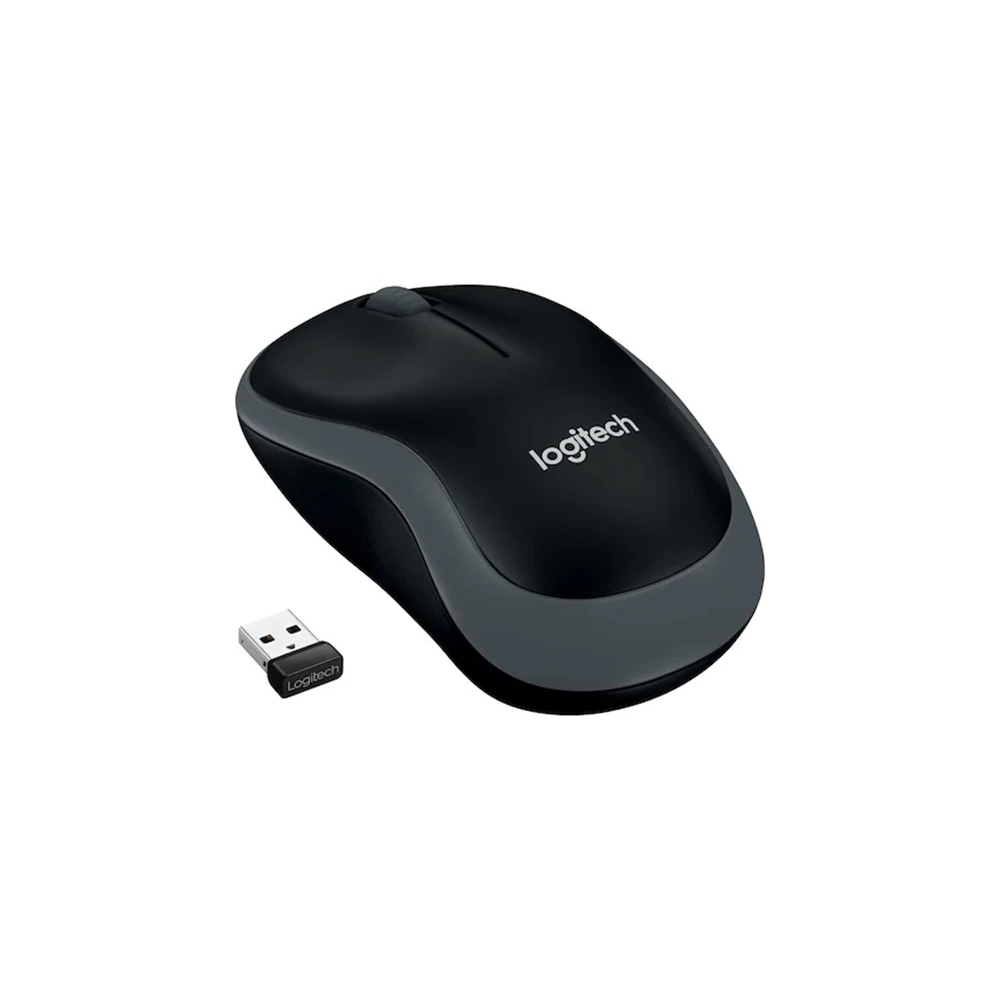 Logitech M185 Gri Nano Kablosuz Mouse (910-002235)