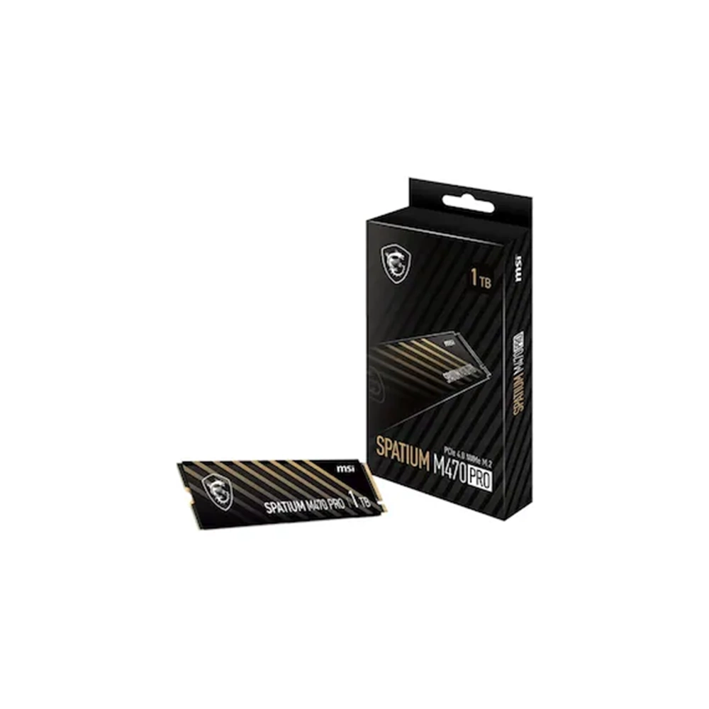 MSI SPATIUM M470 PRO 1TB PCIe 4.0 NVMe M.2 SSD
