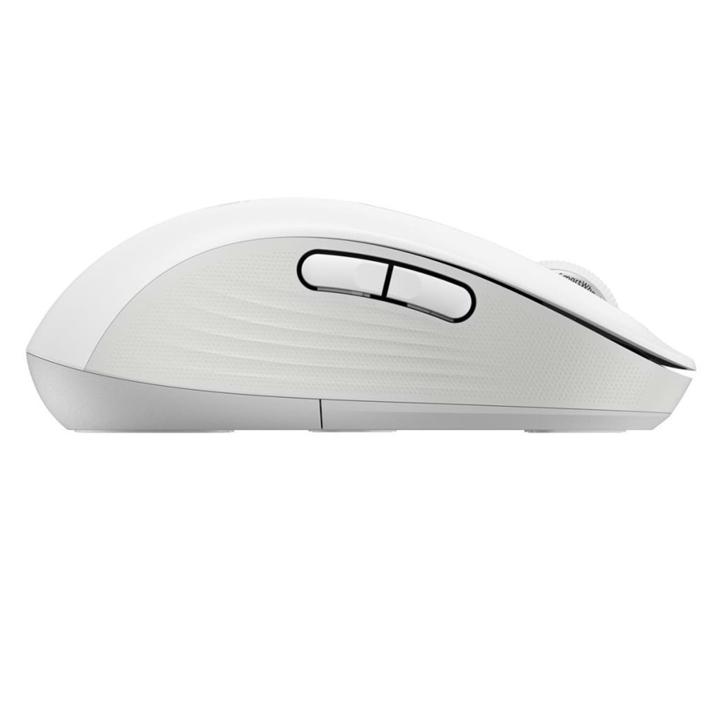 Logitech M650L Beyaz Signature Sessiz Büyük Boy Sol El Optik Kablosuz Mouse 910-006240