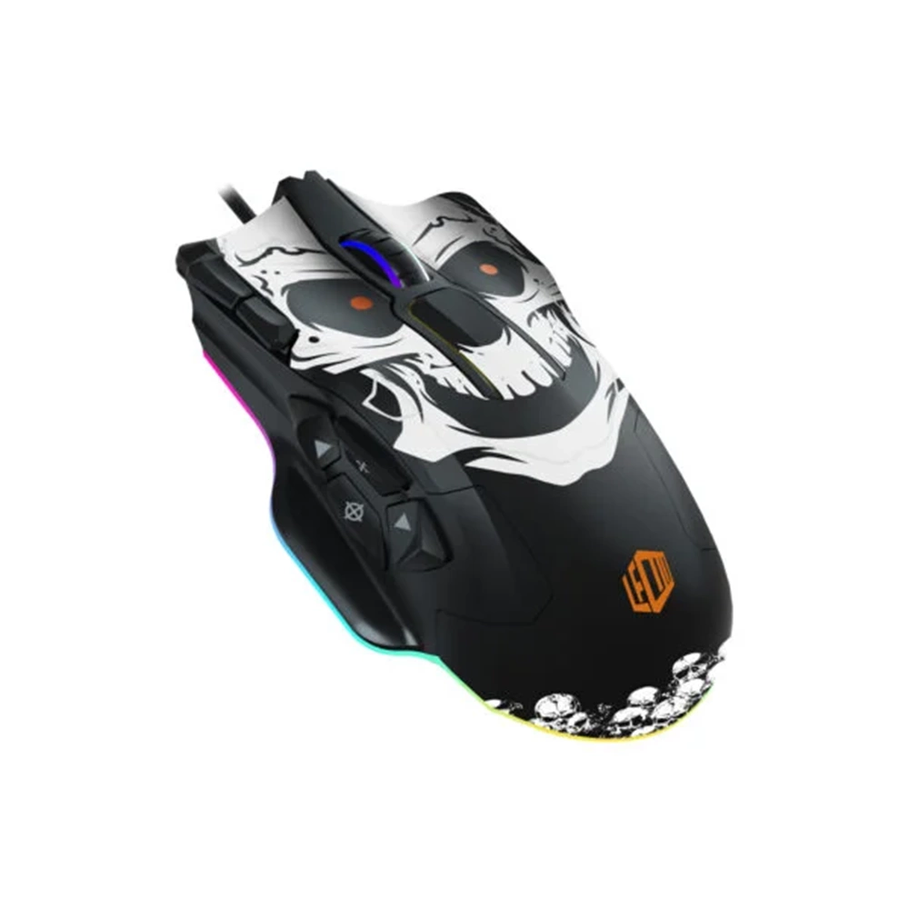 Lecoo MG1102 RGB Gaming Mouse 8200 DPI 10 Makro Tuşlu Oyuncu Mouse + Mousepad