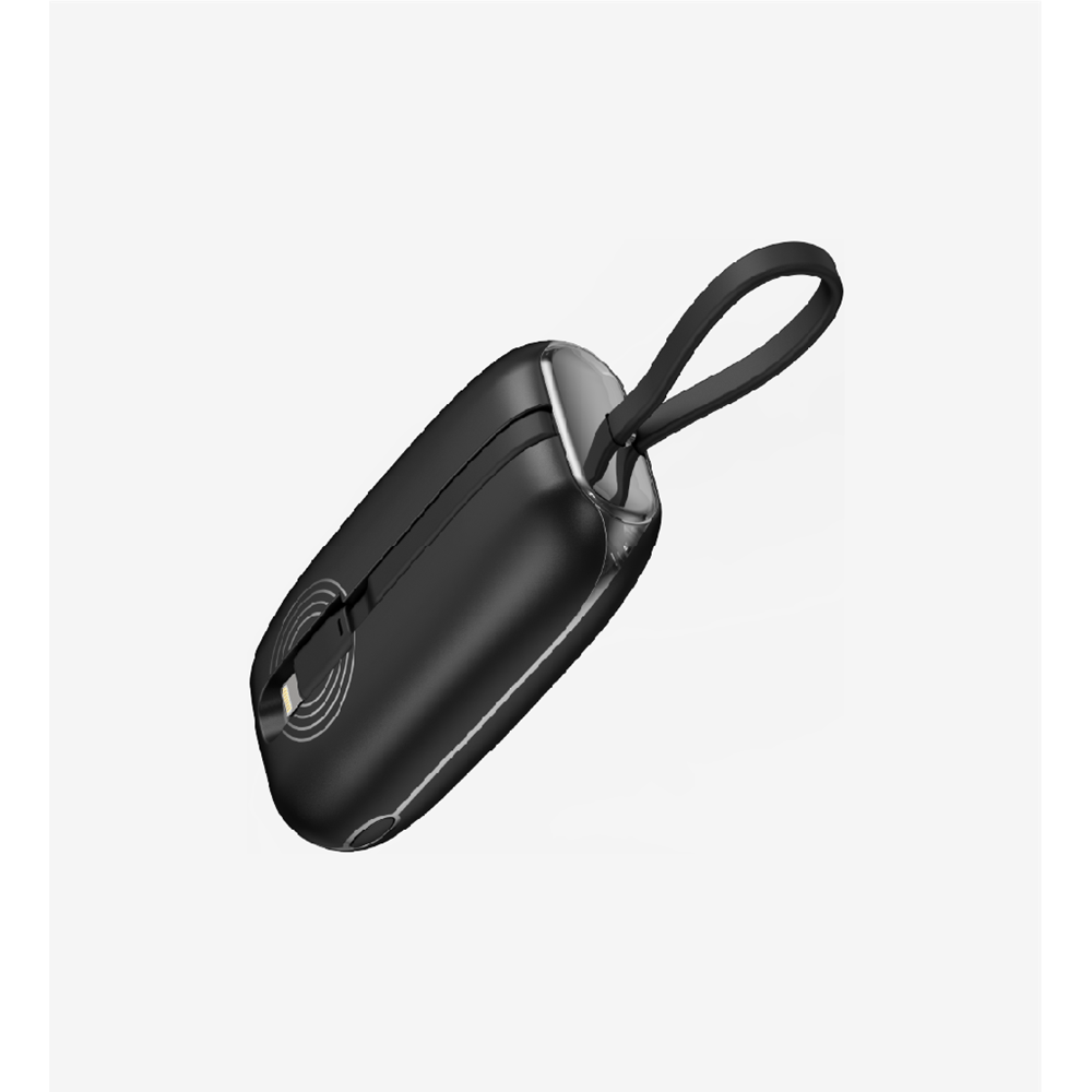 LinkTech MP09 9600 Mah Type-C / Lightning Kablolu 22.5W Powerbank Pd3.0 Siyah