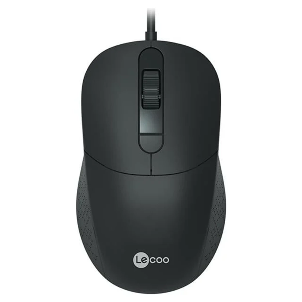 Lecoo MS102 2400 DPI 4 Tuşlu USB Kablolu Optik Mouse Siyah