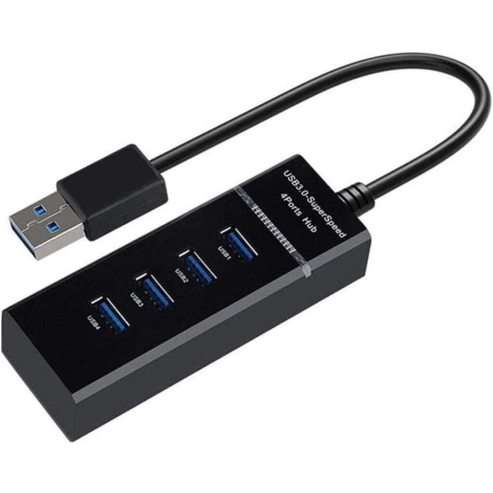 NBTech NB-4360 4 Port USB 3.0 Hub Switch Çoklayıcı ve Adaptör