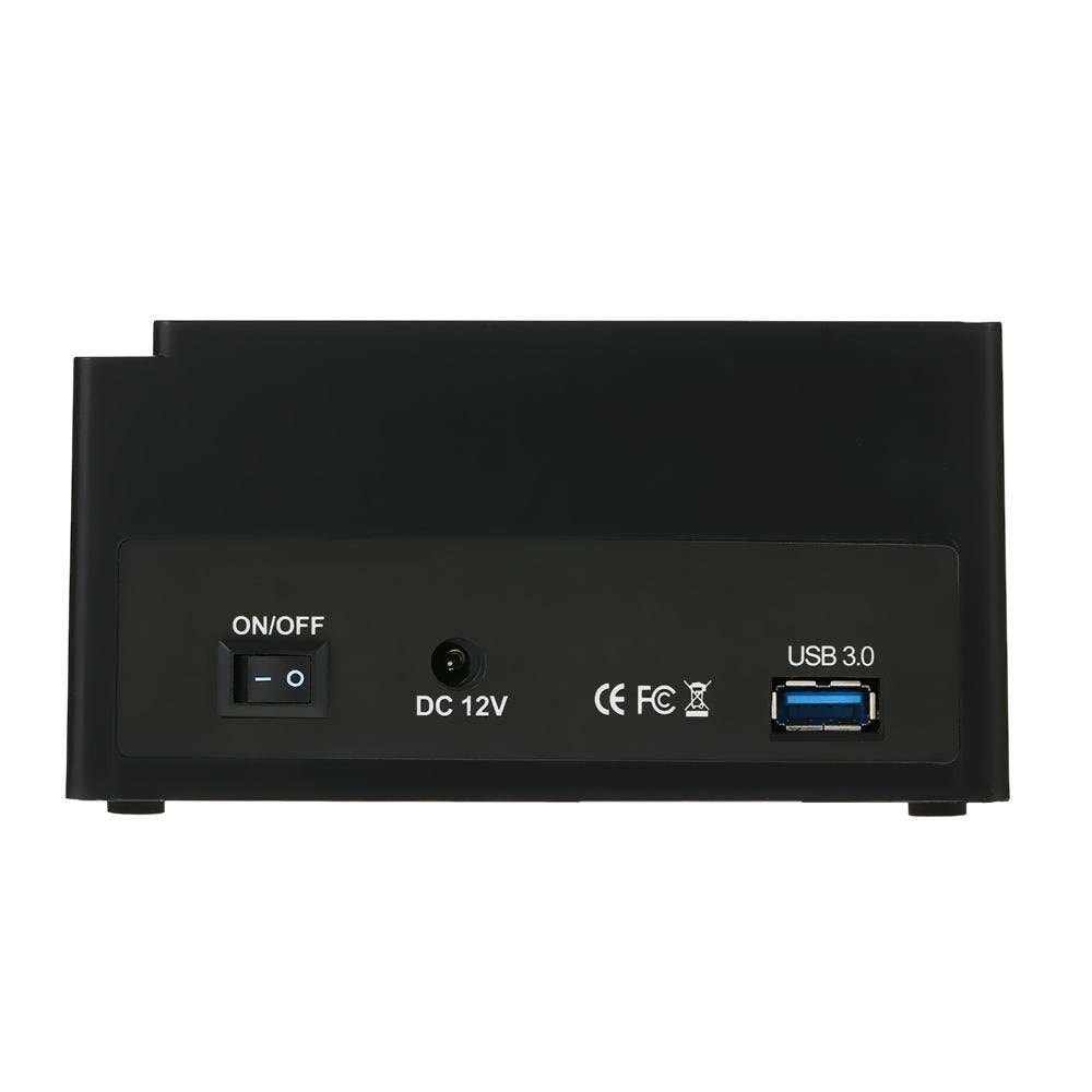 NBTech NB-2390 USB 3.0 Çift Yuvalı IDE SATA HDD SSD Docking Station ve Kart Okuyucu