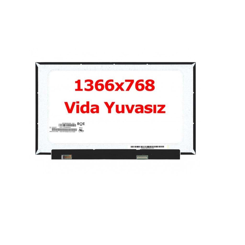 Notebook Ekran KOD307 15.6 30 Pin Vidasız HD Wxga HD (1366x768) Led Ekran