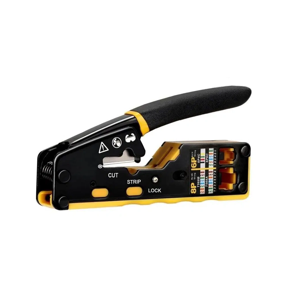 NBTech NB-379S CAT7 Yeni Nesil Sıkma Pensesi RG11 RG45 RG6 Cat5 Cat6 Cat7 Network Cat7 Pense