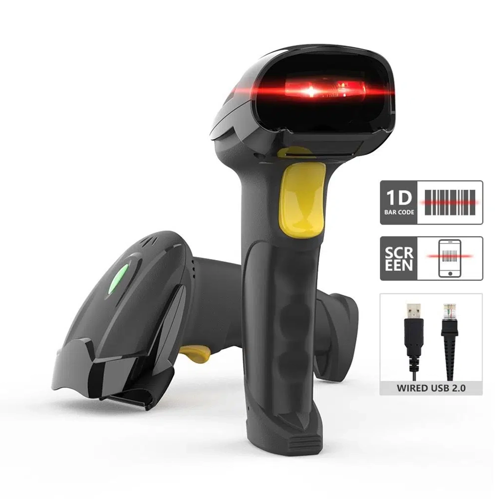 NBTech NB-7050 Kablolu 1D Lazer Barkod Okuyucu Dayanıklı Seri Tarayıcı