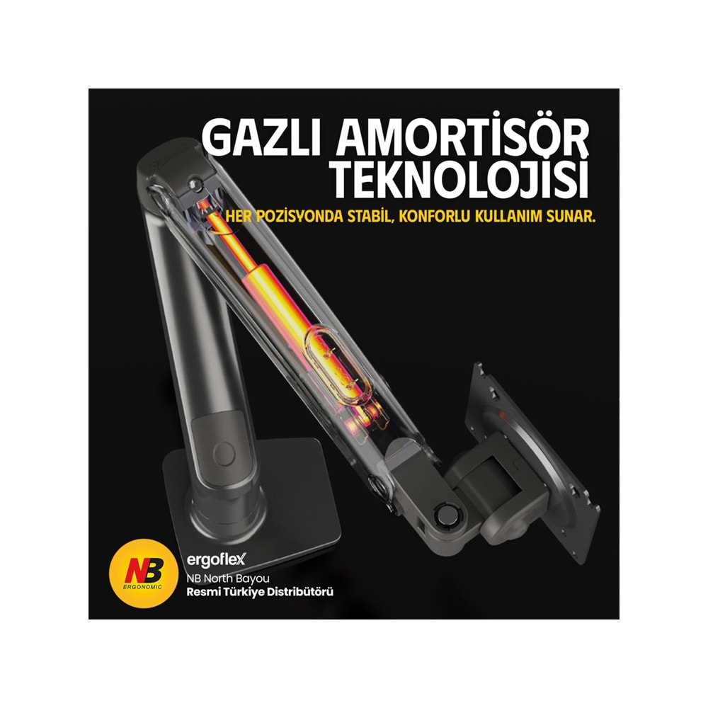 NB North Bayou NB-F80 1 Adet Monitör Takılabilen 17