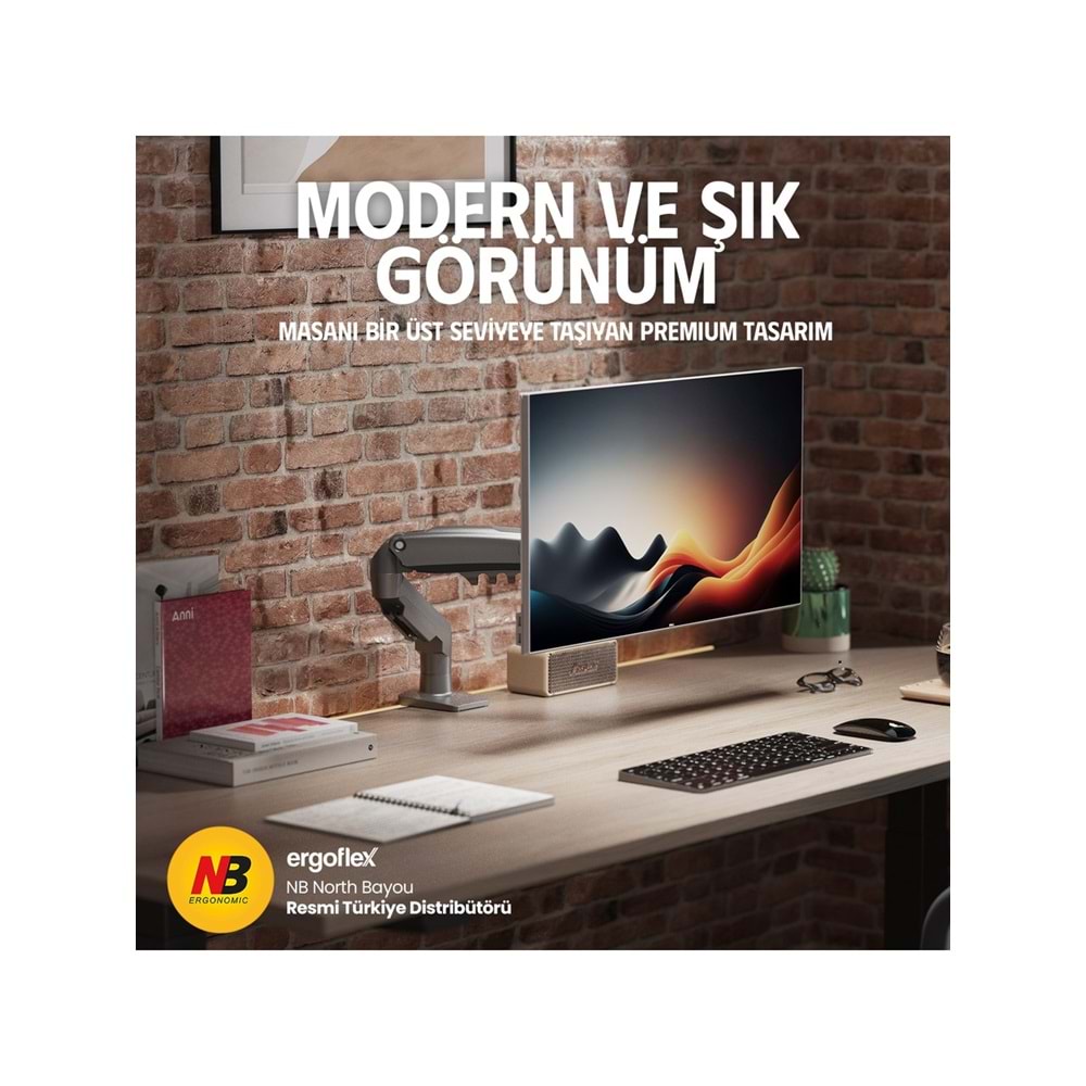 NB North Bayou NB-F80 1 Adet Monitör Takılabilen 17