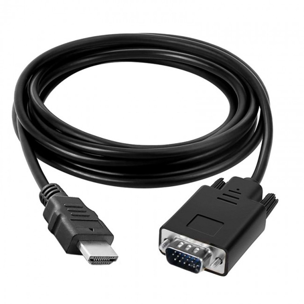 NBTech NB-HVS40 HDMI to VGA 1.8m Sessiz Çevirici Kablo