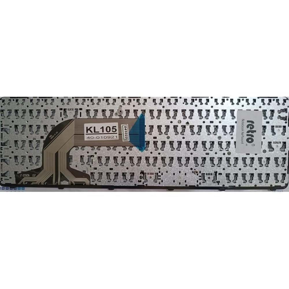 RETRO NBKL105 Hp 15-n000 uyumlu Siyah Türkçe Q Notebook Klavyesi