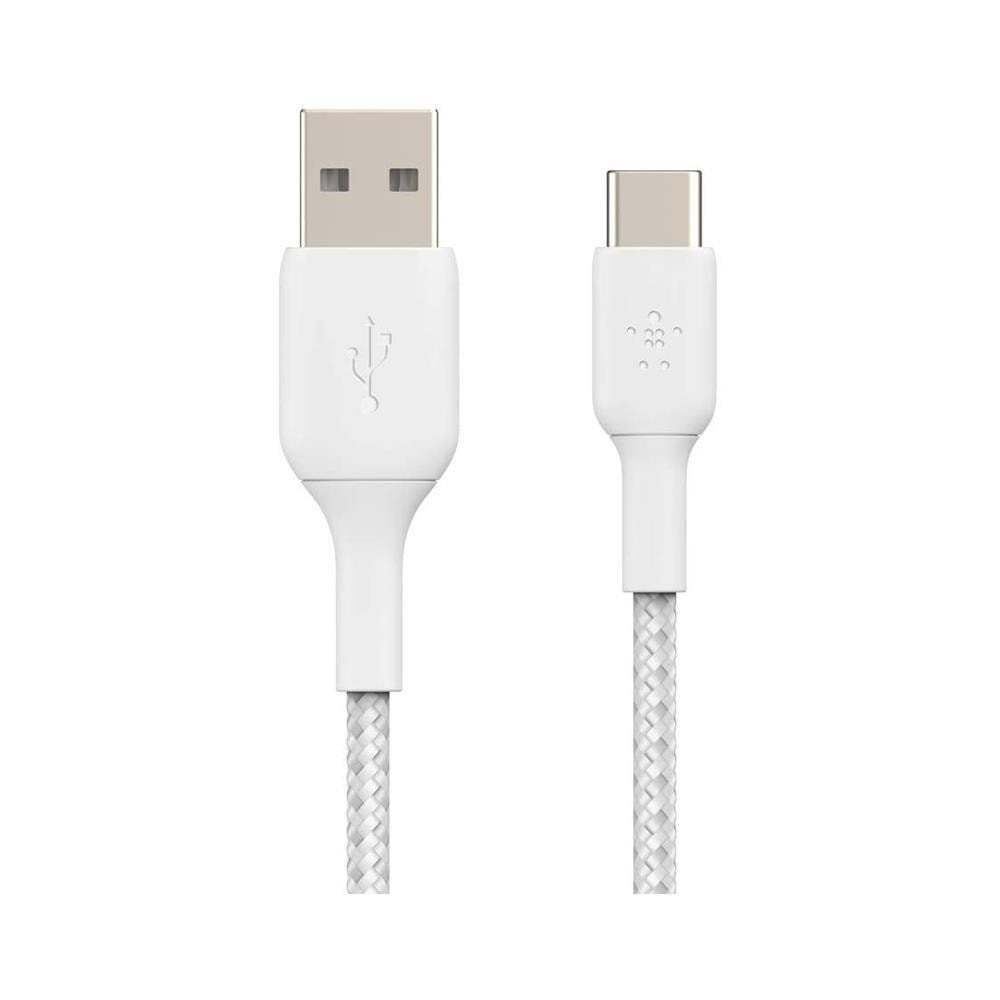 NBTech NB-V52 USB to Type-C Ultra Hızlı Şarj Kablosu Xiaomi Uyumlu Beyaz 2 Metre