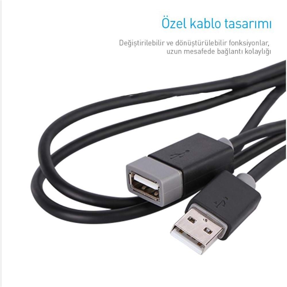 NBTech Prolink PB467-0100 1 Metre USB Uzatma Kablo, Kısa Usb Uzatma Kablo
