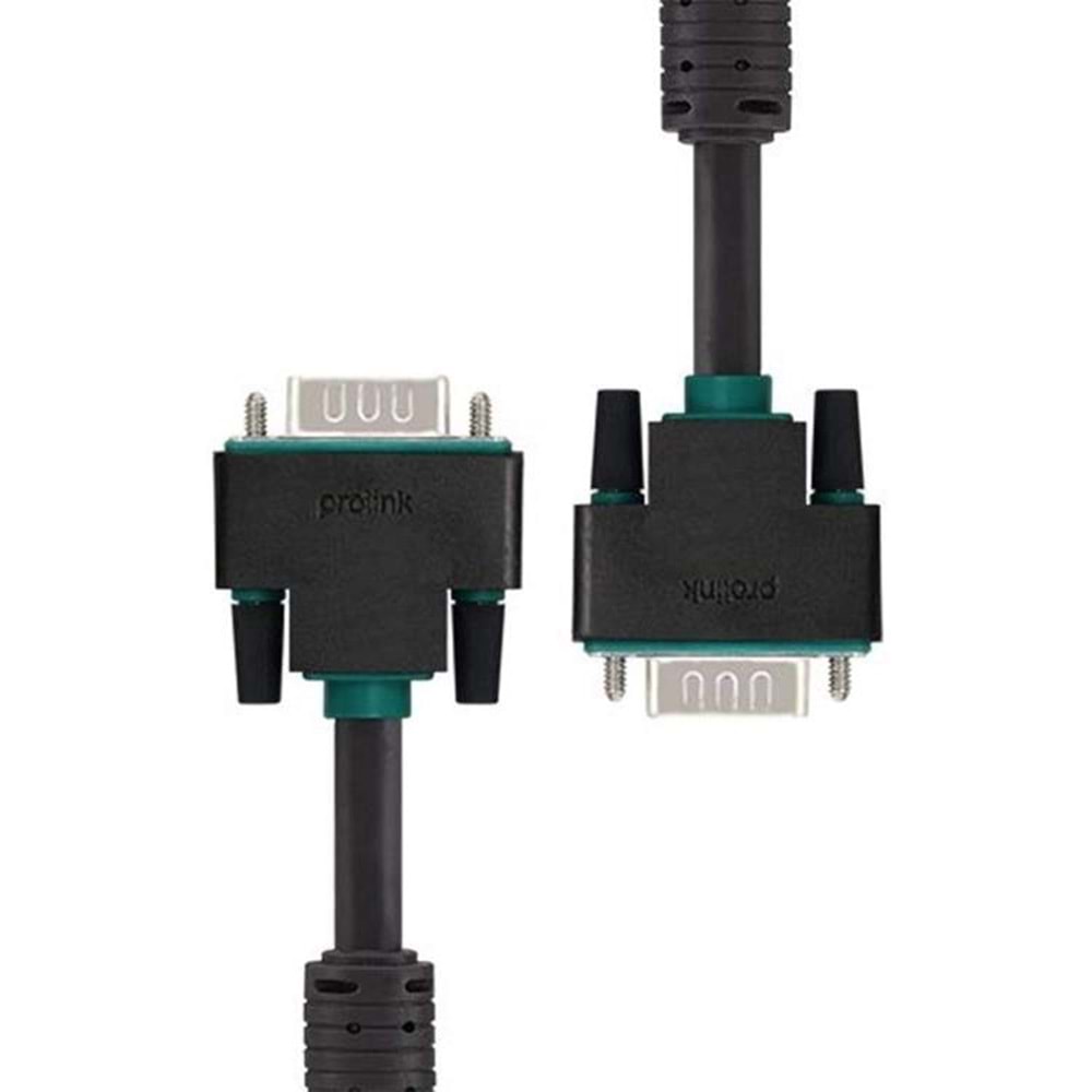 NBTech Prolink PB488-0150 1.5 Metre VGA Kablo, Kalın VGA to VGA Kablo Erkek Erkek,