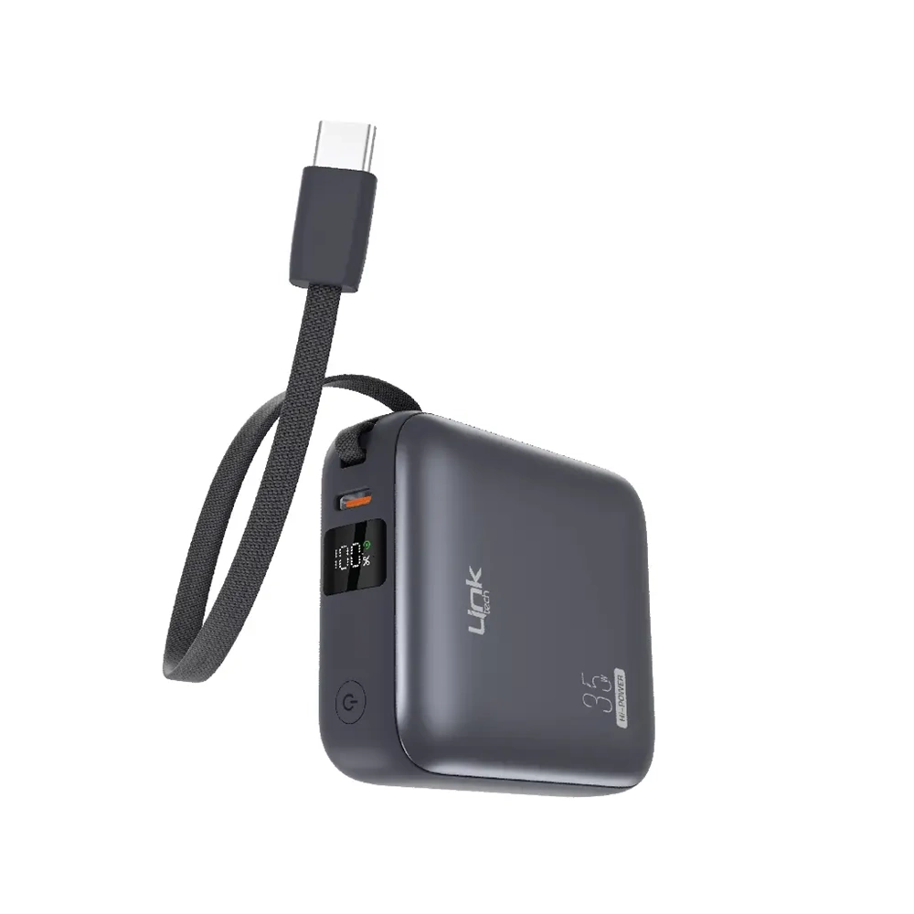 LinkTech PD35 Süper Hızlı Şarj 35W Turbo Destekli 10.000 mAh Powerbank, Turbo Şarj Powerbank
