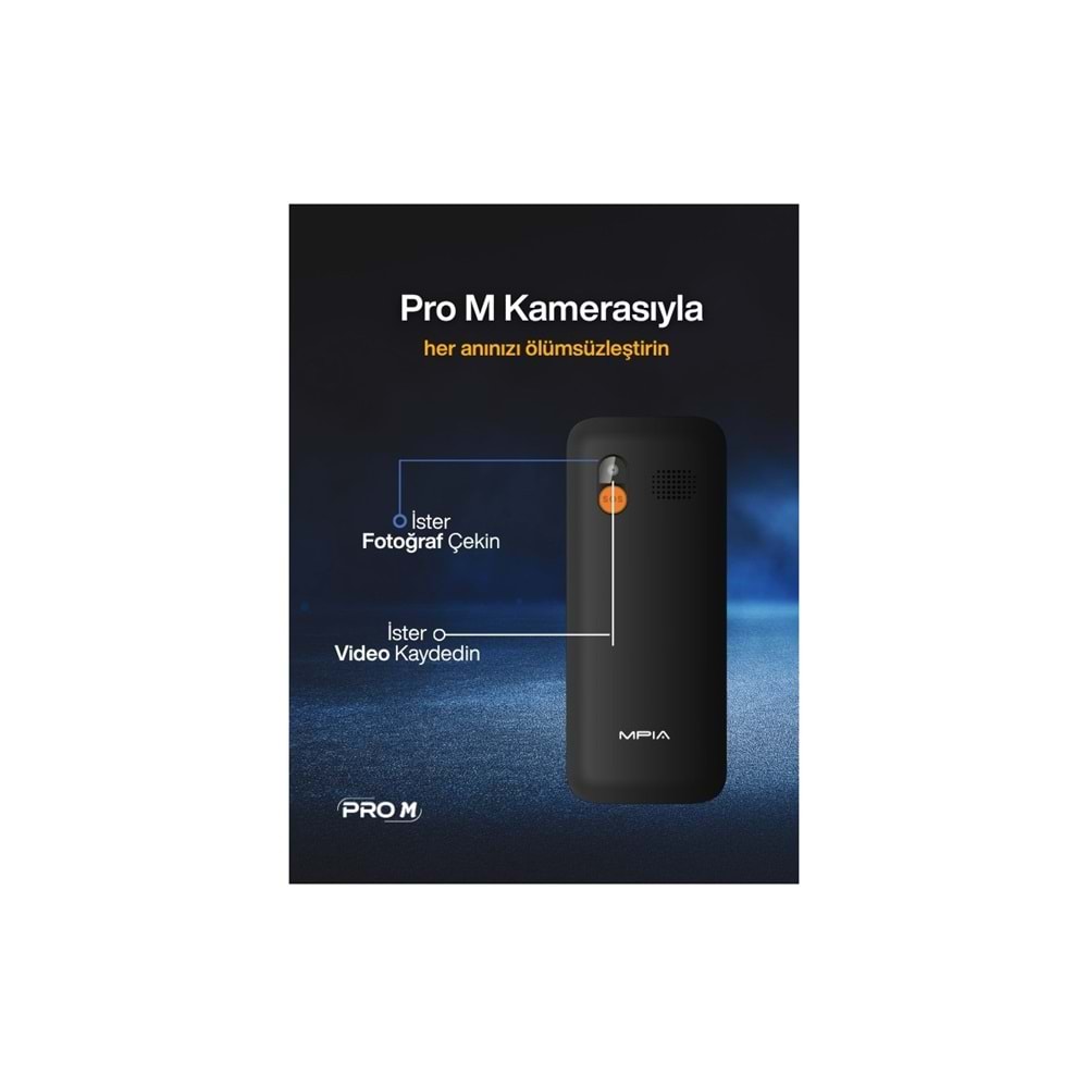 MPIA ProF Tuşlu Telefon, TR Kayıtlı Cep Telefonu