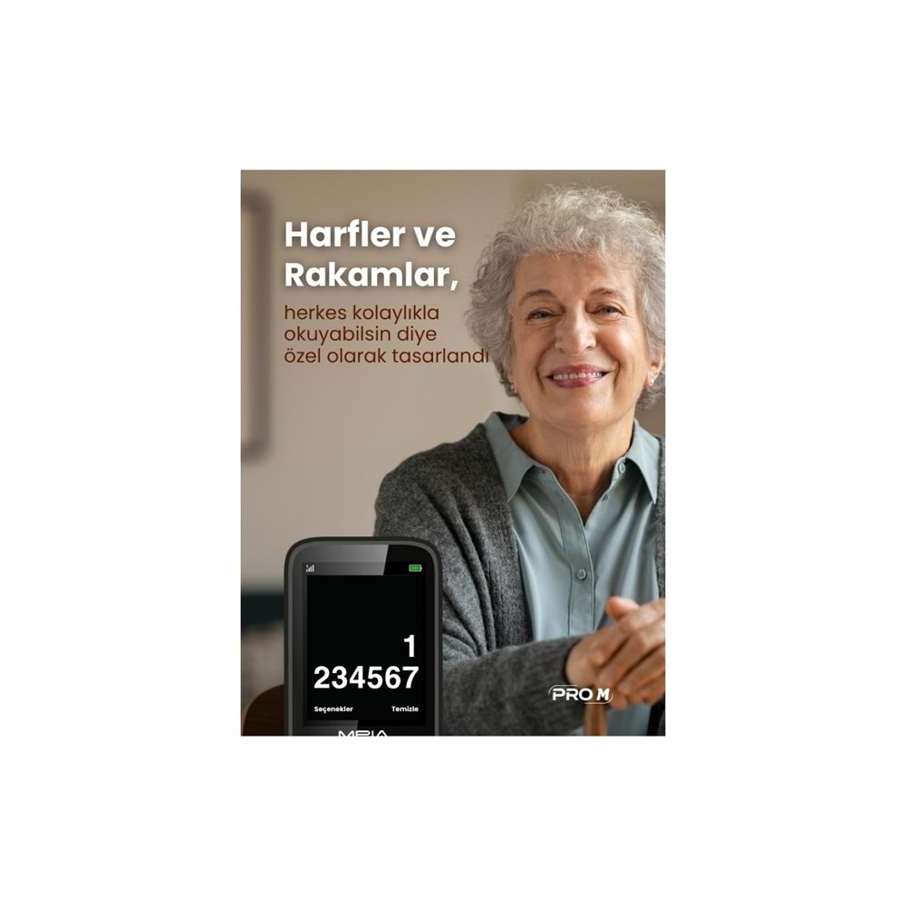 MPIA ProF Tuşlu Telefon, TR Kayıtlı Cep Telefonu