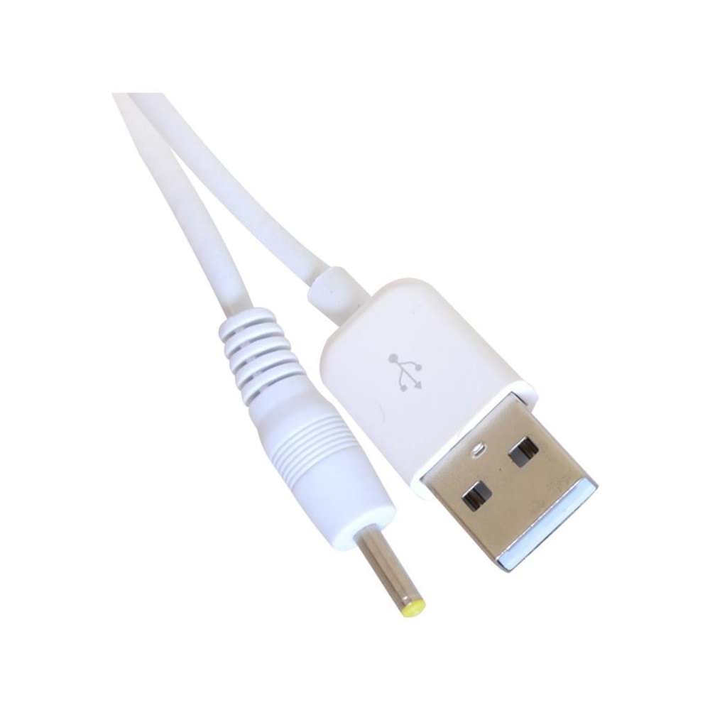 Flaxes FPK-482B USB to 2,5mm İğne Uçlu Tablet Şarj Kablosu