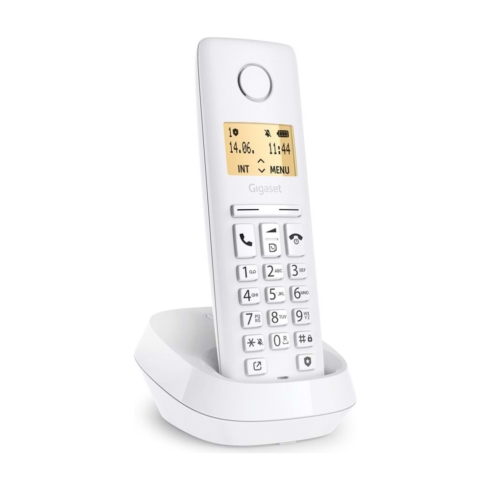 Gigaset Pure 100 Dect Telsiz Telefon – Beyaz