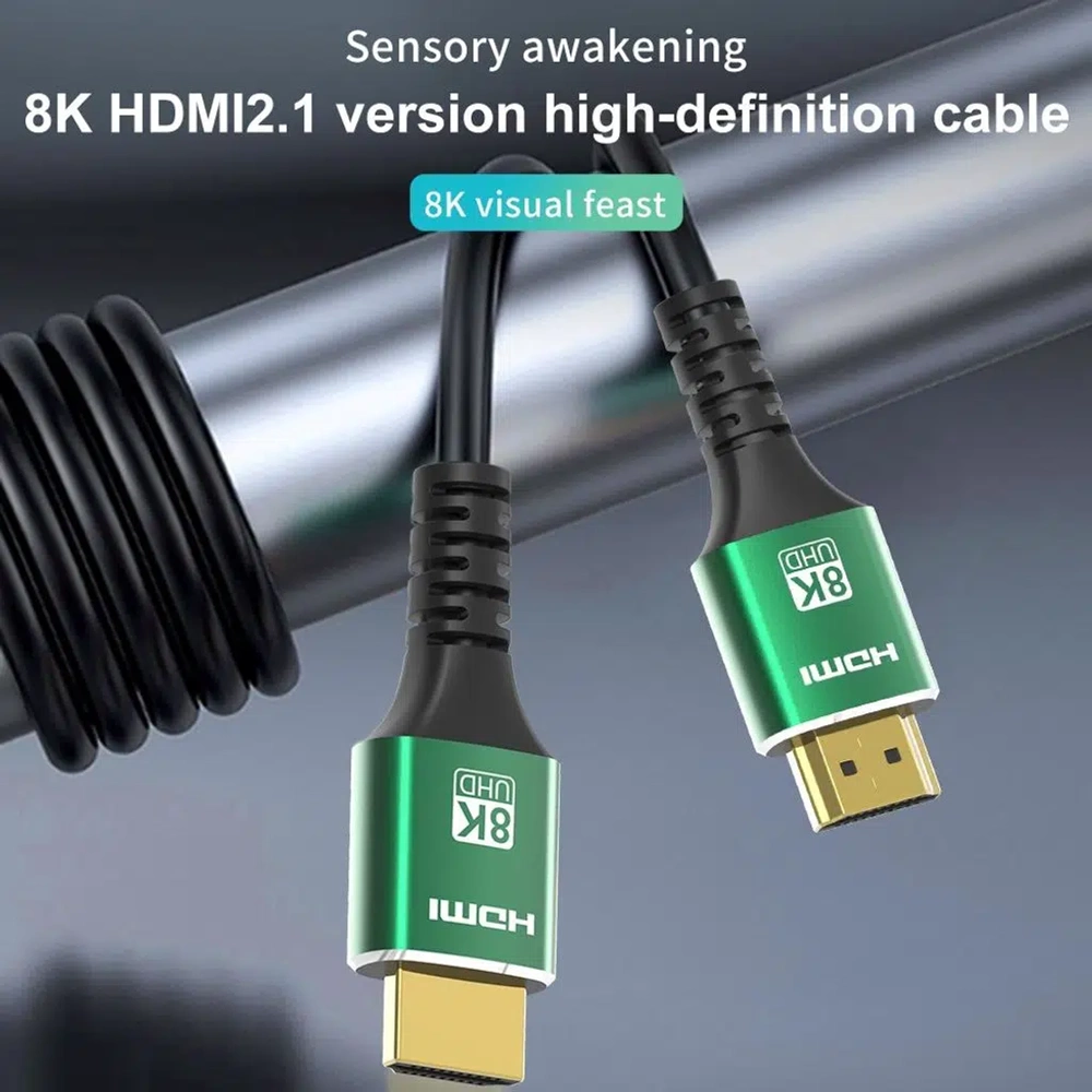 NBTech NB-01HDTV HDMI 5 Metre 8K/4K/2K Ultra HDR 2.1V 7680P PVC Kablo
