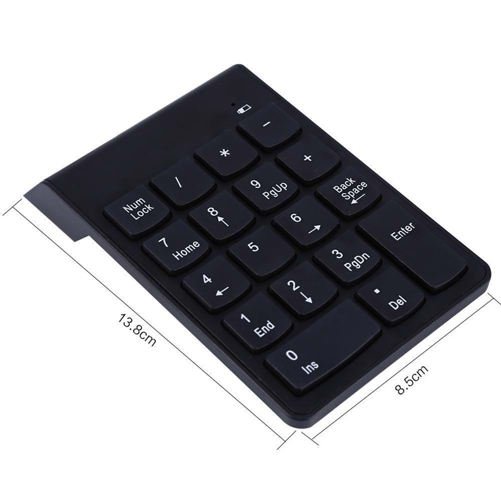 NBTech NB-1510K Siyah Usb Kablosuz Numerik Klavye Keypad